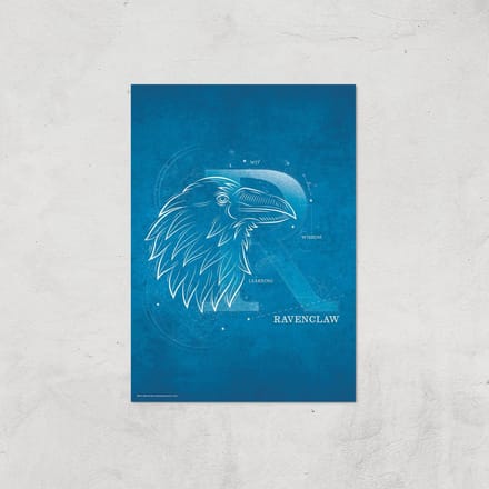 Harry Potter Ravenclaw Giclee Art Print - A2 - Print Only