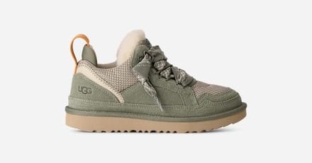 UGG® Lowmel for Kids in Shaded Clover, Size 2, Canvas/Suede/Recycled Materials