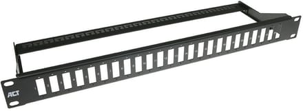 ACT Fiber panel 48 ports unloaded