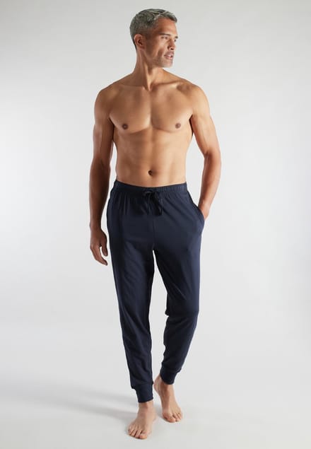 CECEBA Sapporo Heren pyjama/loungebroek - Blauw