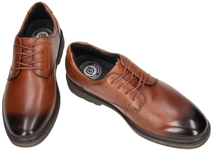 G-comfort -Heren - cognac/caramel - geklede lage schoenen - maat 41