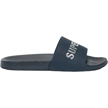 Superdry - Premium Metallic Pool Sliders Relaxed Pasvorm - Dames - Slippers