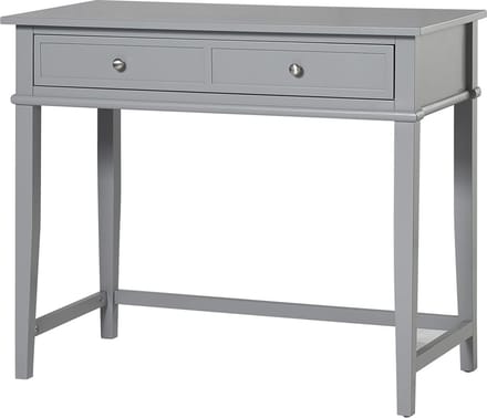 Franklin-Schrijftafel met 1 lade in MDF grijs