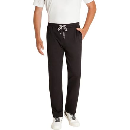 Comfortabele heren joggingbroek zwart - Zwart - Maat - 54