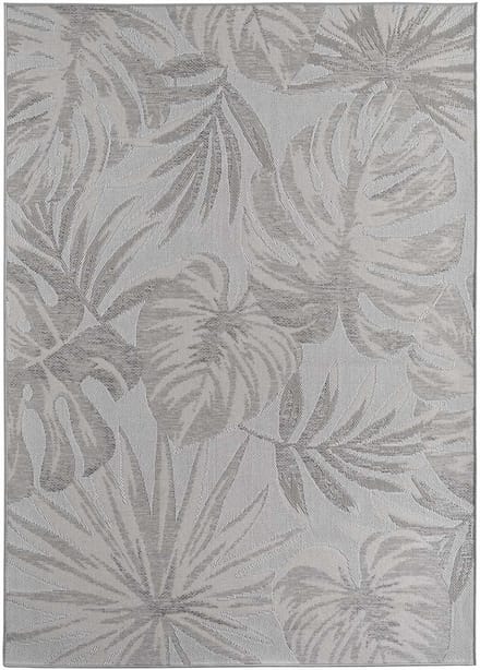 Buitenkleed Palm - Mira grijs 80x150