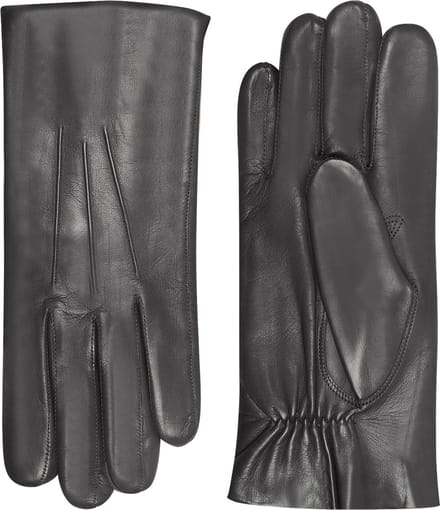 Laimböck Leren handschoenen heren model Stainforth Color: Espresso, Size: 8.5