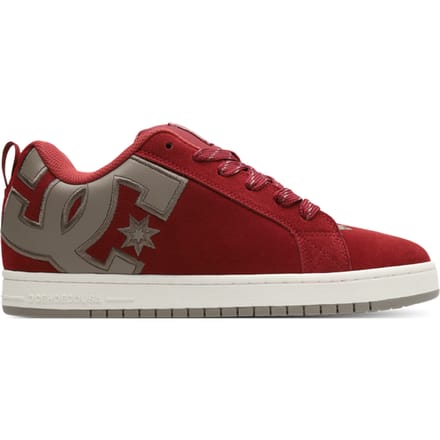 DC Shoes Court Graffik Sneakers Heren - Rood - Maat 43 - Suède