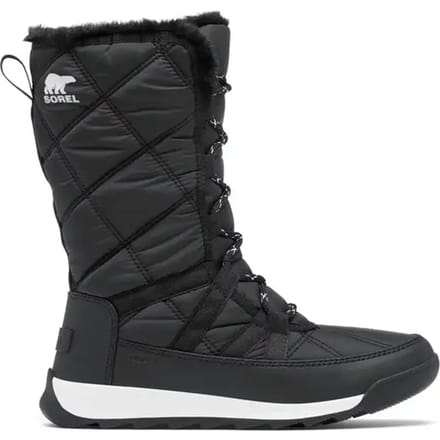 Sorel Whitney II Plus Tall Lace WP, Vrouwen, Zwart, Sneeuw laarzen, maat: 36