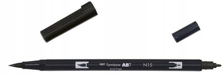 Tombow Dubbelzijdige Aquarel Stiften - 6 Stuks