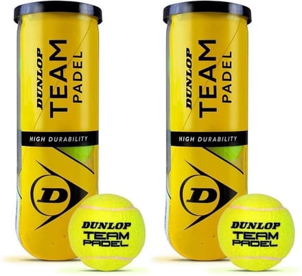 Dunlop Team Padelballen padel ballen 2x3