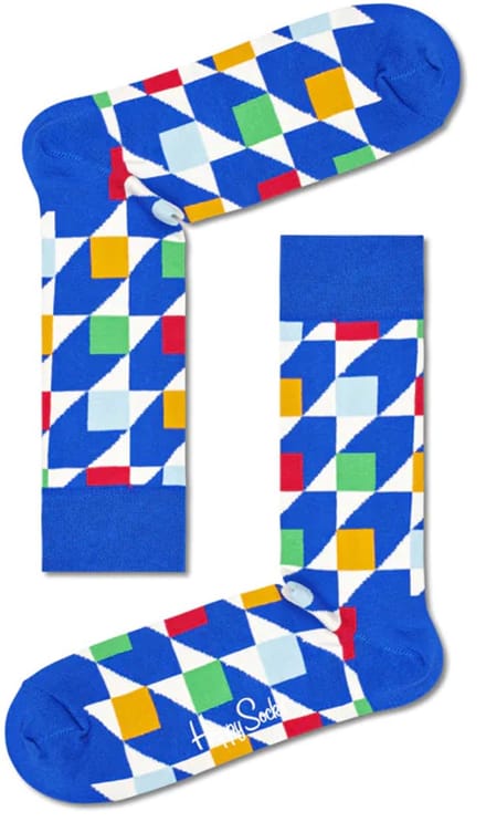 Happy Socks CUB01-0200 Cubes Sock - maat 41-46