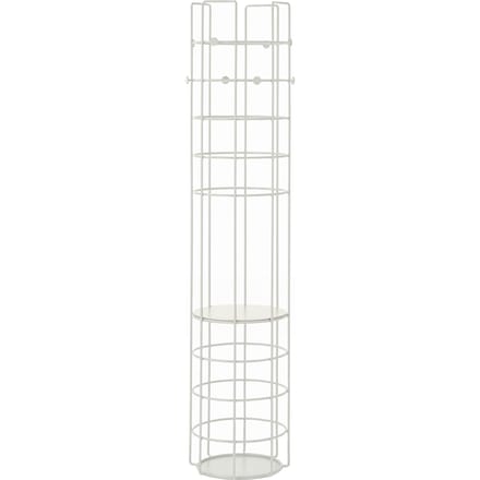 Richard Lampert Bazar kapstok - met schap - wit