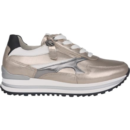 Gabor 56.562.82 - dames sneaker - Zilver - maat 38 (EU) 5 (UK)