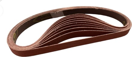 3M Cubitron Schuurband art. 947A - P120 - 0.457m x 13 mm - Prijs per set ( 10 stuks schuurband per set)
