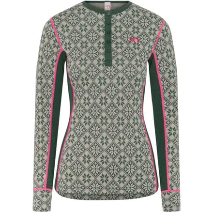 Kari Traa Rose, thermoshirt, dames, groen