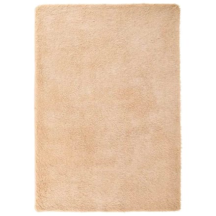vidaXL - Hoogpolig - vloerkleed - NAVARRA - 240x340 - cm - polyester - beige