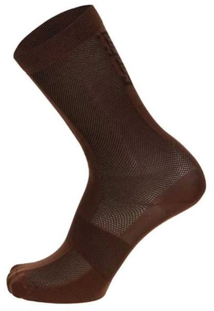 Santini Puro Sokken Bruin EU 40-43 Man,Vrouw
