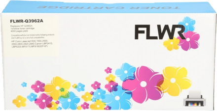 FLWR - Toner / 122A / 701Y / Geel- Geschikt voor HP