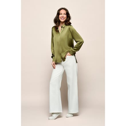 Bellize Blouse Olijfgroen