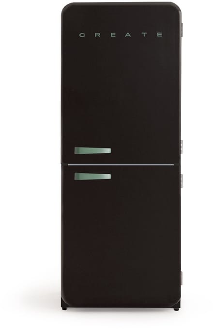 CREATE - Koelkast in retro stijl - FRIDGE RETRO COMBI 401 L