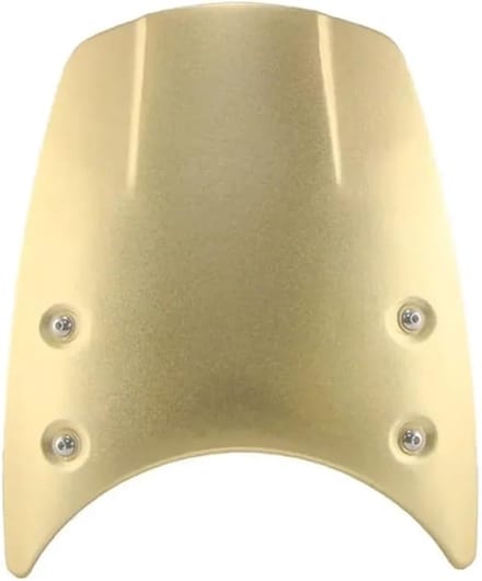 Motor Windscherm - Koplamp Kuip - Bescherming Motor - Aluminium Constructie - Geel