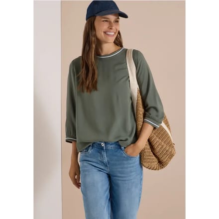 Blouse met 3/4-mouwen