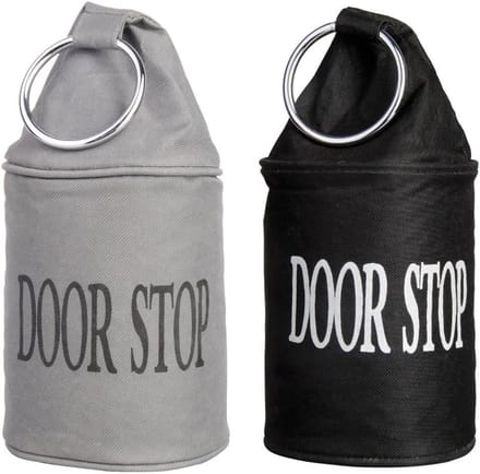 Deurstopper met ring - Vloerstopper - Deuren Open Houden - Gevuld met zand - 23.88 x 19.81 cm