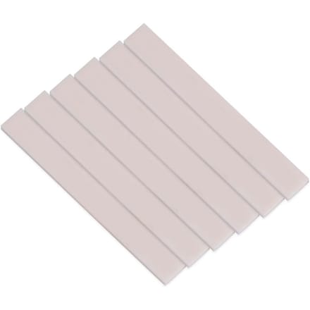 6 Stuks Been Gitaar Brug Zadel Blank voor Akoestische Klassieke Gitaar Mandoline Banjo Ukulele gray