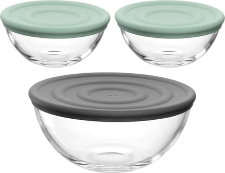 Leonardo CUCINA Schalen/Deksels set 6delig