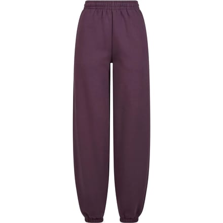 Urban Classics - Fluffy Dames joggingbroek - L - Paars