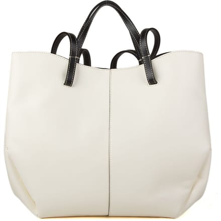 Giulia Monti Tote Bag Wit Zwart