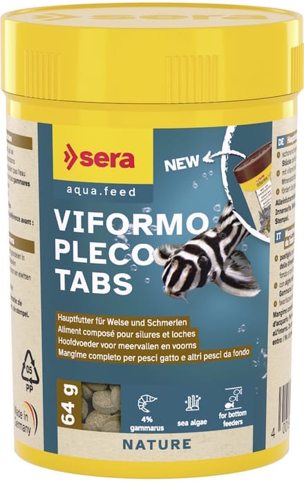 Sera Viformo Pleco Tabs 100ML