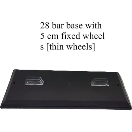 Legering 28 Stangmodel Basis Fietsmodel 1:12 Motorfiets Model Basis Display Stand black