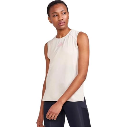Craft Pro Trail Mouwloos T-shirt Beige S Vrouw