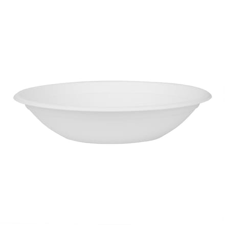 Fiesta composteerbare bagasse poke bowl basis 24oz (verpakking van 50)