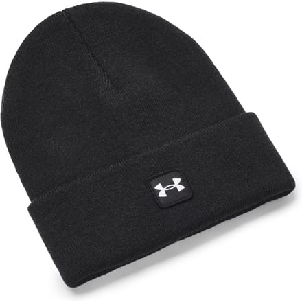 Under Armour HALTIME BEANIE Heren Muts - Zwart - Wit