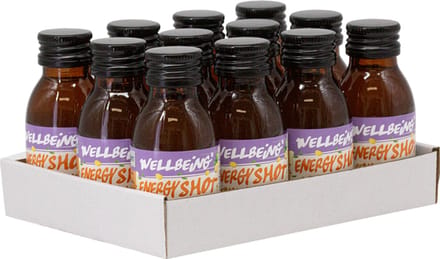 Damhert | Wellbeing | Energy Shot Gember | 12 Stuks | 12 x 75 ml