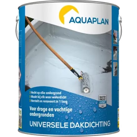 Aquaplan Universele Dakdichting - Licht Grijs - 4l