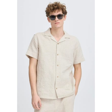 Kronstadt Po28621 ks20027 ksfry ss loose shirt 955 feather grey