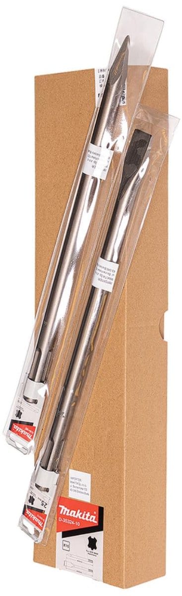 Makita beitelset SDS-MAX, 10 stuks SDS-MAX - 10 stuks