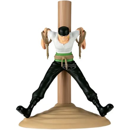Banpresto One Piece Figure Life PVC Statue Pirate Hunter Zoro 17 cm Beeld