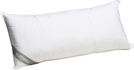 Yumeko hoofdkussen dons 40x80 medium - Biologisch & ecologisch