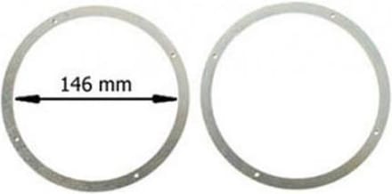 Speakerring set upgrade Ã˜ 165mm staal met schuimrubber