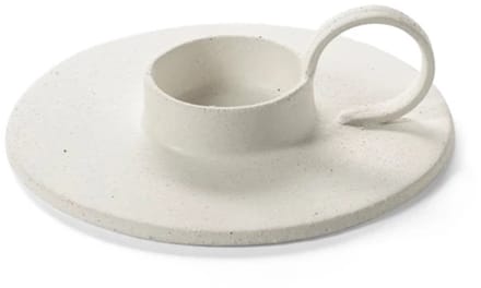 Serax Alex Gabriels Mira kandelaar L D21cm H6.6cm beige