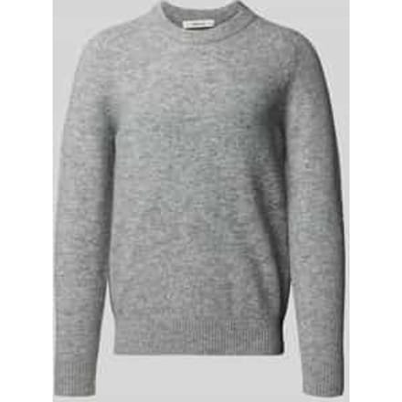Regular fit gebreide pullover met alpaca-wol aandeel model 'RAI'