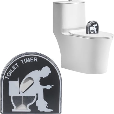 Zandloper Timer 5 Minuten voor Toilet - Waterdicht en Draaibaar