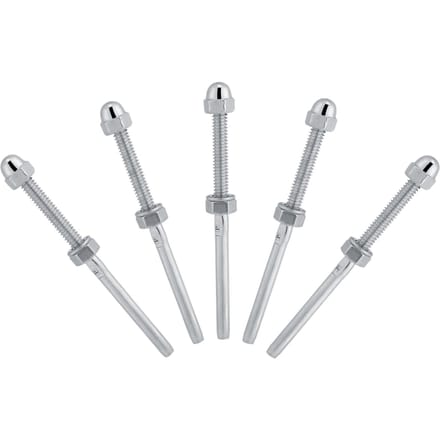 10 stuks RVS Draadspanner Studeinden voor 1/8  Kabelleuningsysteem