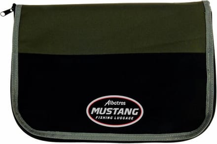 Albatros Mustang Rig Wallet Large - multifunctionele opbergmap met 30 hersluitbare mapjes voor rigs en onderlijnen
