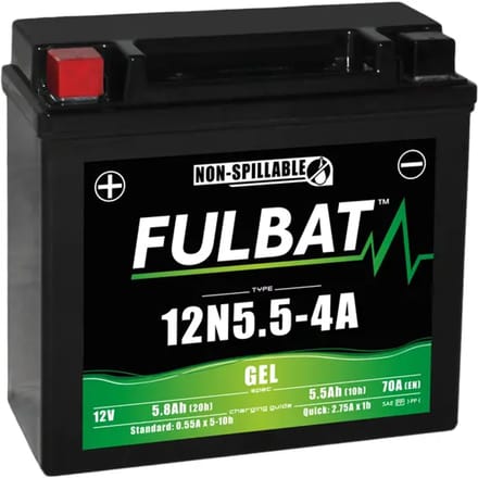 Batterij Fulbat 12N5.5-4A Gel