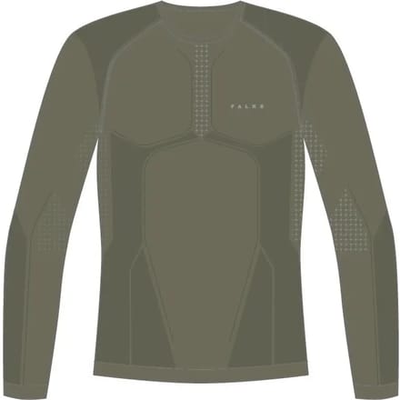 FALKE Warm Longsleeved Shirt sneldrogend functioneel functioneel shirt met lange mouwen heren groen - maat M